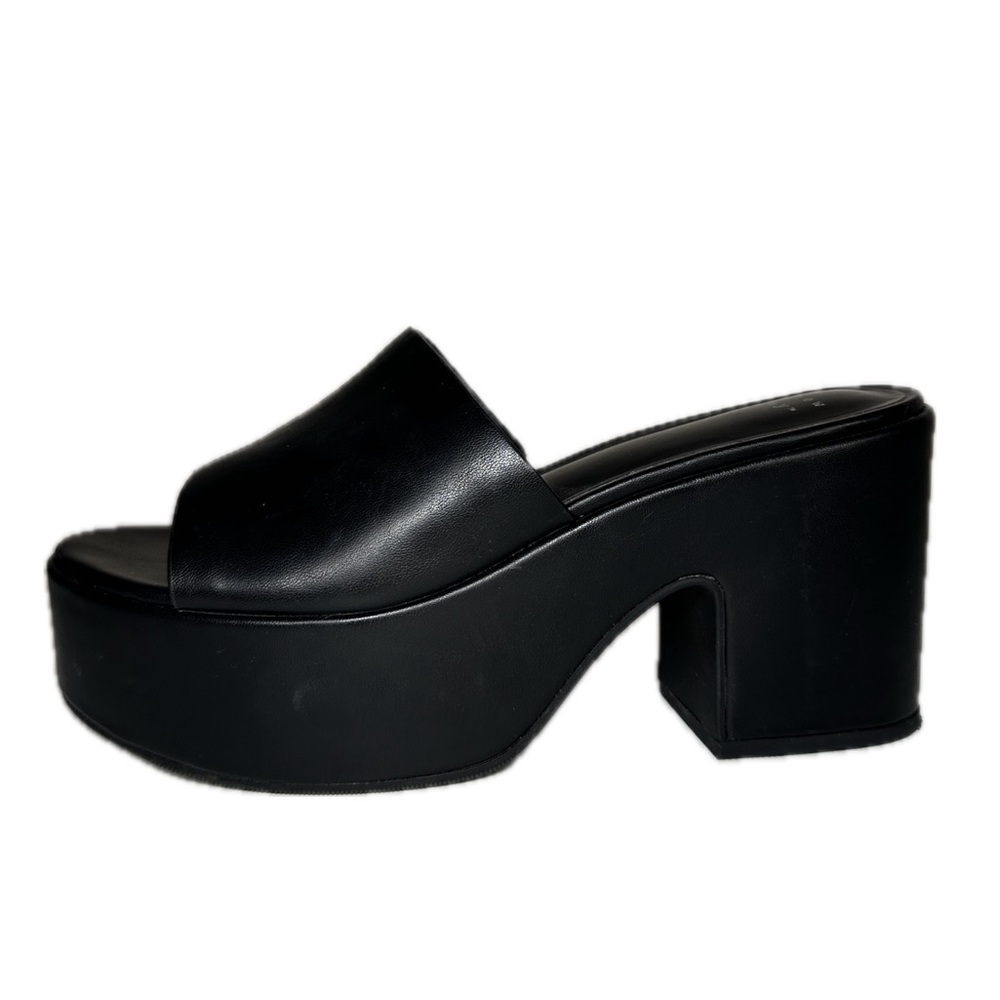 A New Day Black Platform Sandals